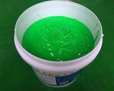 China Colored Viscous Green Pigment Paste Polyurethane Foam Additives for sale