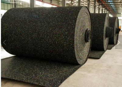 China Shock Absorption Rubber Mat Sound Insulation Rubber Underlayment Roll For Flooring for sale