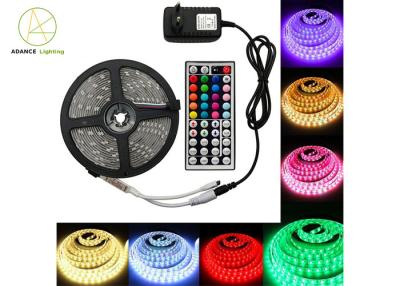China DC12V SMD 800LM RGB LED Flexible Strip Lights 5050 With Controller for sale