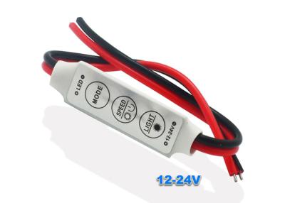 China 8 Colors Rf Mini Led Dimmer 12v 42*12*3MM 1 Channel Common Anode for sale
