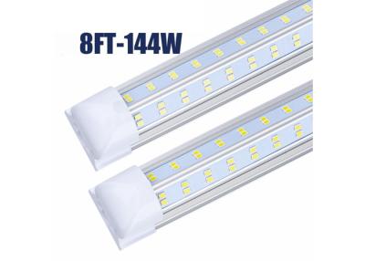 China FCC 4 Row 8ft Integrated Led Tube Light 144W 2435*31*33Mm for sale