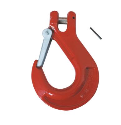 China G80 clevis slip hook with latch for sale