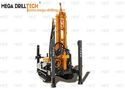 China Pneumatic Rotary Water Well Drilling Rig Self Propelled Te koop