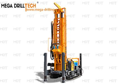 China Rotary Hydraulic Water Well Drilling Rig 92KW Te koop