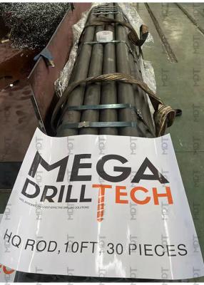 China AQ BQ NQ HQ PQ Drill Pipe Drilling Rod 1.5m 3m Length For Construction for sale