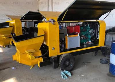 China 15m³/H Trailer Mounted Concrete Grouting Pump MEGA DRILLTECH for sale