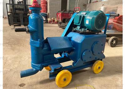 China 6000l/H 5.5kw Electric Cement Grouting Pumps Portable Blue Color for sale