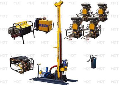 China 2400rpm Full Hydraulic Soil Boring Machine Portable High Speed for sale