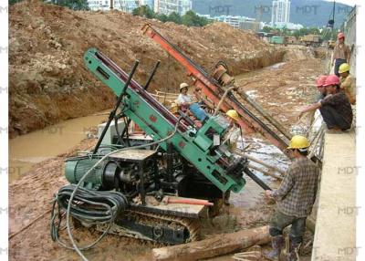 China Hydraulic Geotechnical Anchor Bolt Drilling Machine 80m Depth for sale