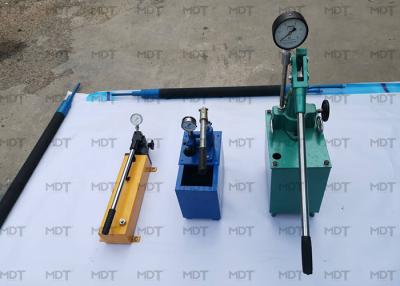 China Hydraulic Manual Hand Pump For Double Packer Hole Sealing for sale