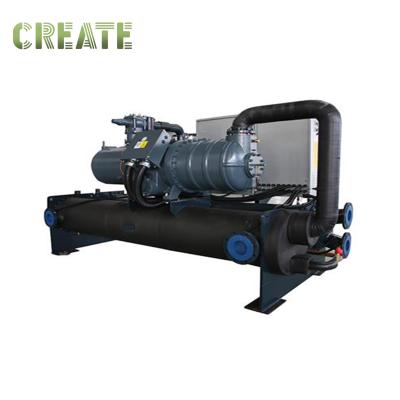 China Refrigerant Screw Type Water Cooled Chiller 100HP 240HP Type Of Chiller for sale