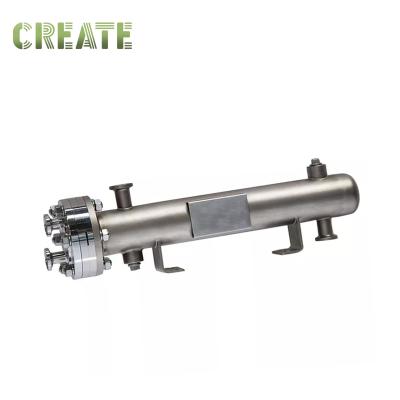 China Carbon Steel Industrial Seawater Heat Exchanger 220v Sea Water Condenser D2 for sale
