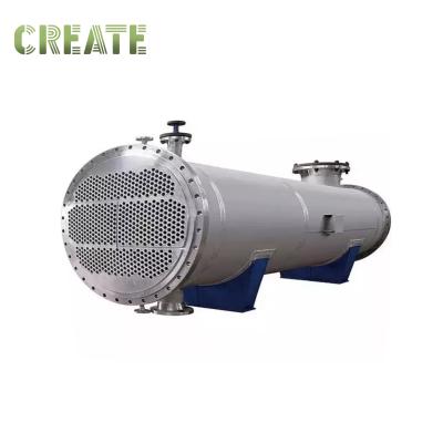China Permutador de calor de água do mar para usina de energia a vapor Permutador de calor tipo tubo e casco D1 à venda