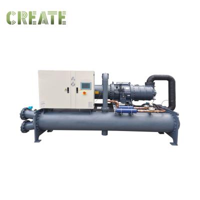 China Hotels Copper Tube Condenser Seawater Cooling Condenser Unit for sale