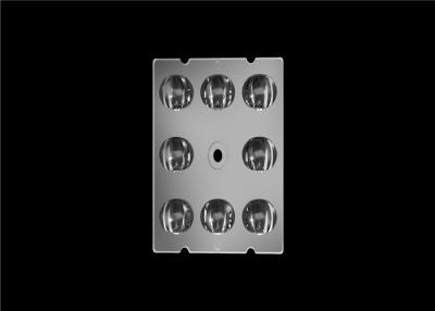 中国 LED Sreetライトのための1つの反射器のキットの非対称的なクリー族XTE多LEDレンズ8 販売のため