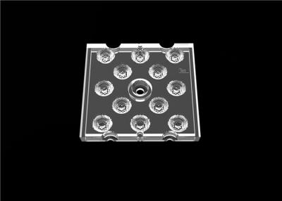 China O lúmen da lente do diodo emissor de luz do poder superior SMD lasca a dimensão de L50*W50mm com gaxeta do silicone à venda