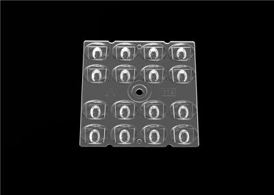 China Type 3 Multi LED Lens SMD 3030 Silicone Gasket For Outdoor LED Lighting for sale
