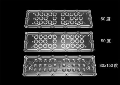China PMMA / PC Material LED Light Lens High Luminous Flux With PCB Board / Cluster Holders for sale