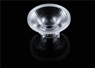 China High Transmittance 93% Ceiling Light Lenses , LED Light Lens D75*H30mm Dimension for sale