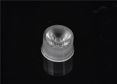 China PMMA 25° Narrow Beam LED Lens , IP65 Waterproof LED Lamp Lens For Wall Washer for sale
