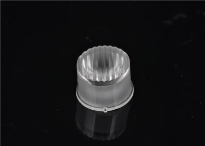 China Water Resistant PMMA LED Lens 20*60 Degree Round Shaped For Wash Wall Lamp for sale