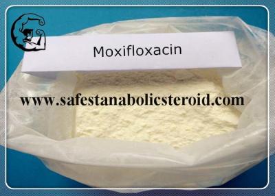 China Moxifloxacin Fluoroquinolone Antibacterial Pale Yellow Powder CAS 354812-41-2 for sale