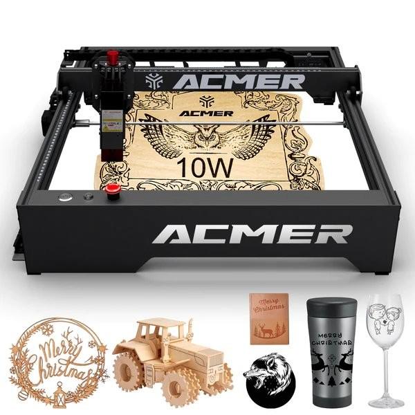 Quality 10W Wood Laser Cutting Machine 400x410mm Desktop CNC Laser Engraver For Wood for sale