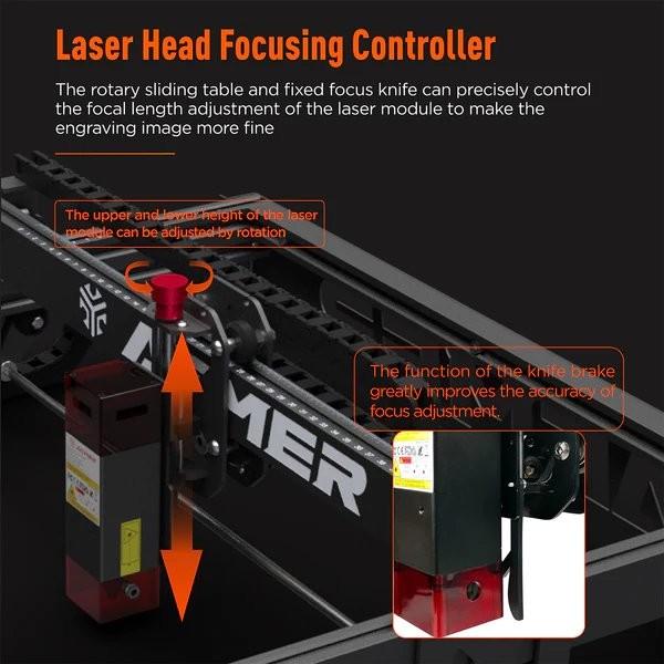 Quality 10W Wood Laser Cutting Machine 400x410mm Desktop CNC Laser Engraver For Wood for sale