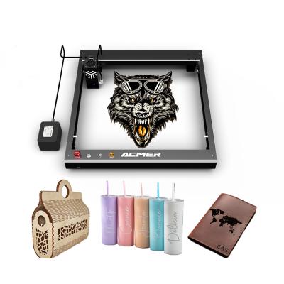 China Powerful Small Acrylic Laser Cutting Machine Diode Laser Engraver Cutter for sale
