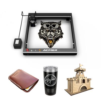 China Desktop Wood Laser Cutting Machine high precision 33W Wood Engraver And Cutter for sale