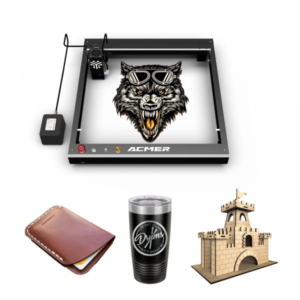 Quality Desktop Wood Laser Cutting Machine high precision 33W Wood Engraver And Cutter for sale