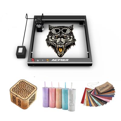 China High Precision Laser Engraver And Cutter Machine 20W 40W USB / APP Communication for sale