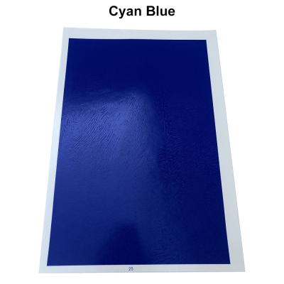 China ACMER Paper Laser Engraving Materials Blue Laser Engraving Marking Paper 10PCS for sale