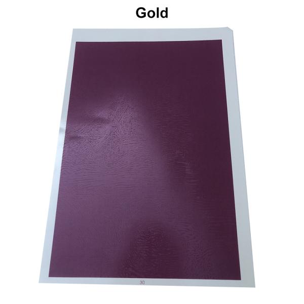 Quality ACMER Laser Engraving Materials Gold Laser Engraving Paper For Glass 10PCS for sale