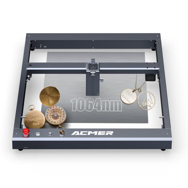 Quality 2W Desktop Laser Engraving Machine 1064nm Infrared Laser Engraver for sale