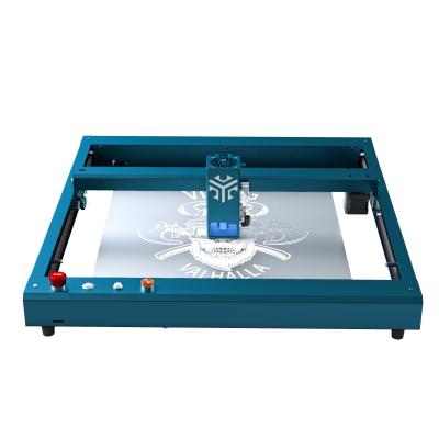 China Aquamarine Desktop Laser Engraving Machine Customized 10W 20W Diode Laser Engraver for sale