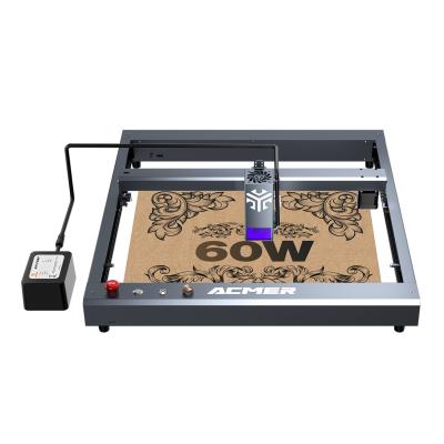 China ACMER P2 60W - 68W Desktop Laser Engraving Machine DC 24V 6A / 8A High Speed for sale