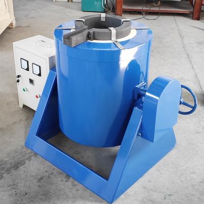 China 3.6kw Rotary Lead Metal Smelting Furnace 5kg Electric Melting Furnace for sale