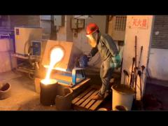 Electric Crucible Scrap Metal Melting Furnace Medium Frequency