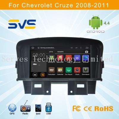China Reprodutor de DVD do carro do andróide 4,4 para CHEVROLET Cruze 2008-2011 com a tela de toque dos gps 3G RDS à venda