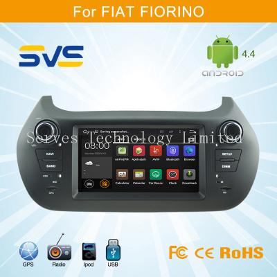 China Android 4.4 car dvd player with GPS for FIAT FIORINO capacitive and multi-touch screen OBD for sale