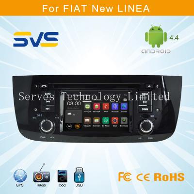 China Android 4.4 car dvd player with GPS for FIAT LINEA / PUNTO 4.3 inch with Ipod car stereo for sale