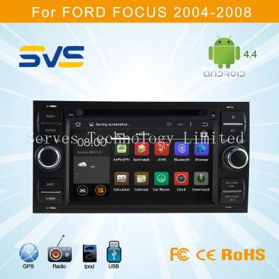China Android 4.4 car dvd player with GPS for FORD FOCUS 2004-2008 with quad core 3G wifi ipod for sale