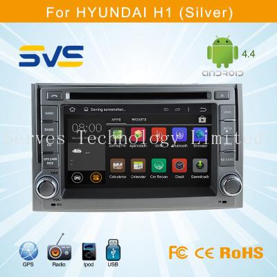 China Navegação de GPS do reprodutor de DVD do carro do andróide 4,4 para o núcleo do quadrilátero de Hyundai H1/starex/imax/iload/i800 à venda