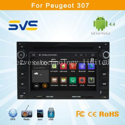 China Android 4.4 car dvd player GPS navigation for Peugeot 307 / 307 cc with BT TV car radio for sale