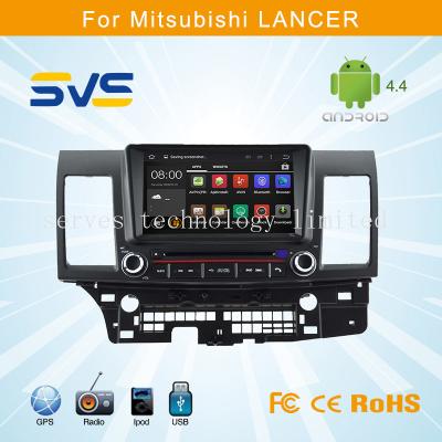 China Android car dvd player GPS navigation for Mitsubishi Lancer 2006-2012 with radio bluetooth for sale