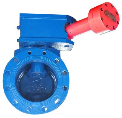 China Self Cleaning Half Ball Valve / Cast Iron Ball Valve Easy Long Distances Control for sale