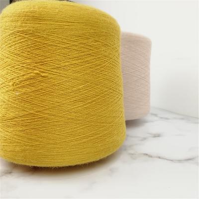 China Core Spun Sparkl Cotton Viscose Blend Yarn Pbt Nylon Lurex Yarn Blended Dyed for sale