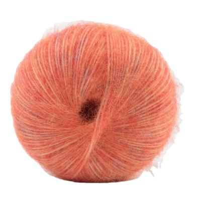 China Custom Knitted Brushed Yarn 1/6NM Recycled Blend Wool Crochet Yarn for sale