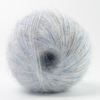 Chine La laine d'acrylique de polyester de Menlange d'air de GRS a mélangé le fil pour le tricotage à la main à vendre